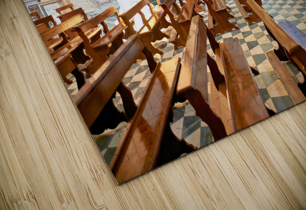 Salento. Apulia Puglia Italy. Gallipoli. The cathedral Marco Brivio Puzzle