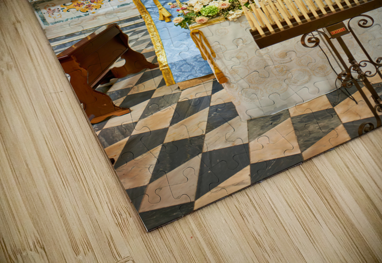 Salento. Apulia Puglia Italy. Gallipoli. The cathedral Marco Brivio Puzzle