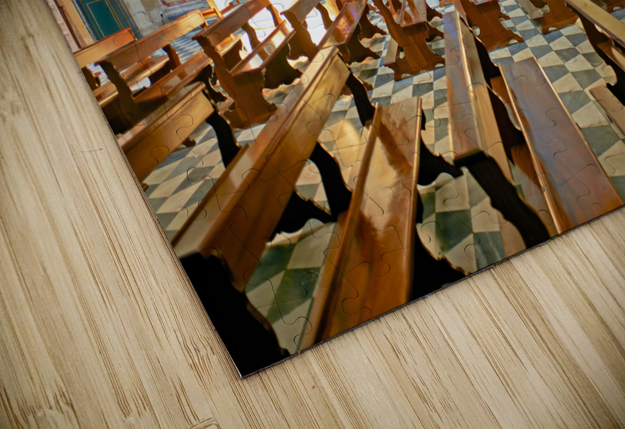 Salento. Apulia Puglia Italy. Gallipoli. The cathedral Marco Brivio Puzzle