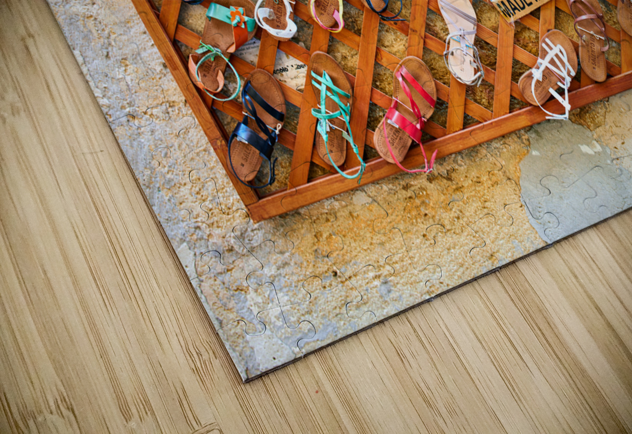 Apulia Puglia Salento Italy. Lecce. Traditional sandals Marco Brivio Puzzle