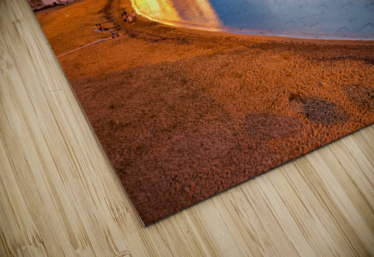 Salento. Apulia Puglia Italy. Gallipoli. Sunset on the waterfront Marco Brivio Puzzle