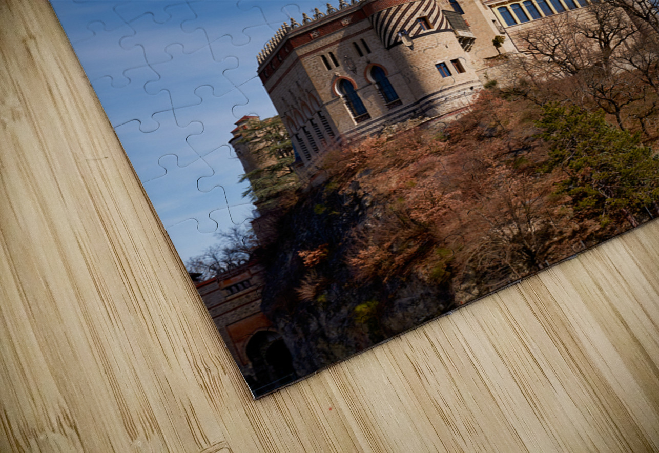 Bologna Italy. Rocchetta Mattei is a fortress located in the northern Apennines Marco Brivio Puzzle