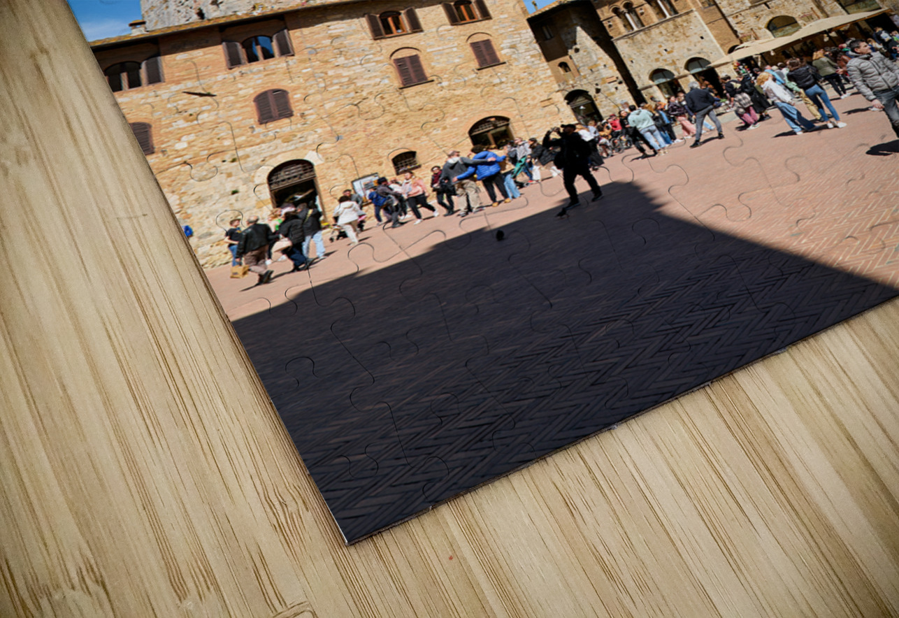 San Gimignano. Tuscany. Italy. Piazza del Duomo Marco Brivio Puzzle