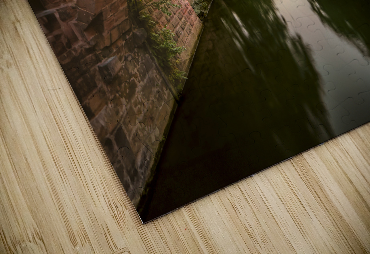 Nuremburg Two Medieval River Bridge Arches Norma Brandsberg Photography Puzzle