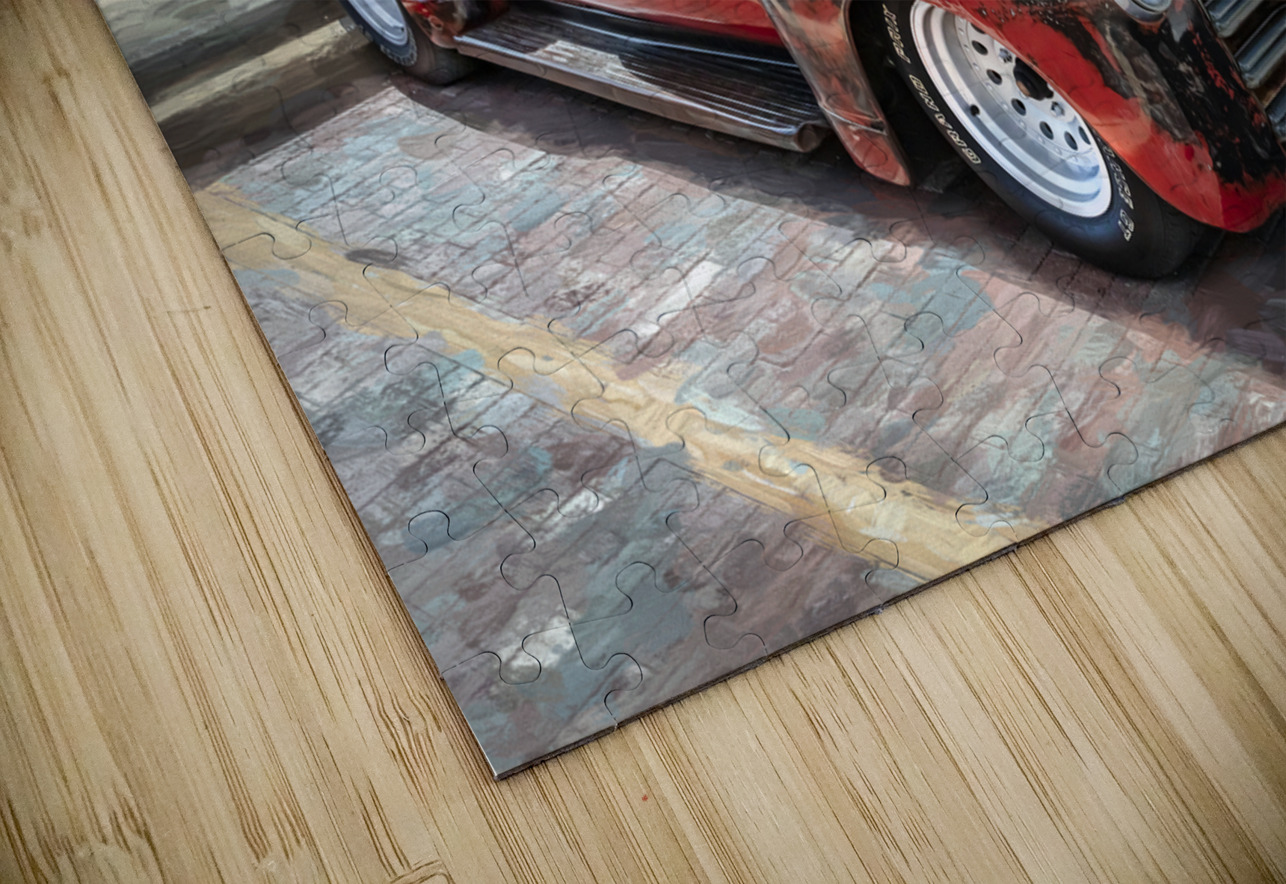 1950 Chevrolet Pick Up Truck Rat Rod 3100 X 1 Rich Franco Puzzle