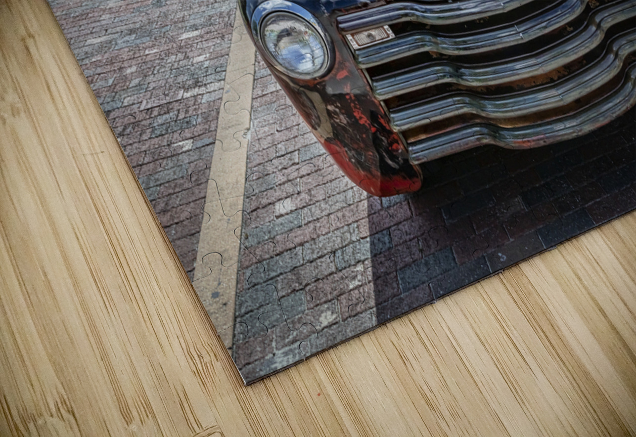 1950 Chevrolet Pick Up Truck Rat Rod 3100 X 6 Rich Franco Puzzle