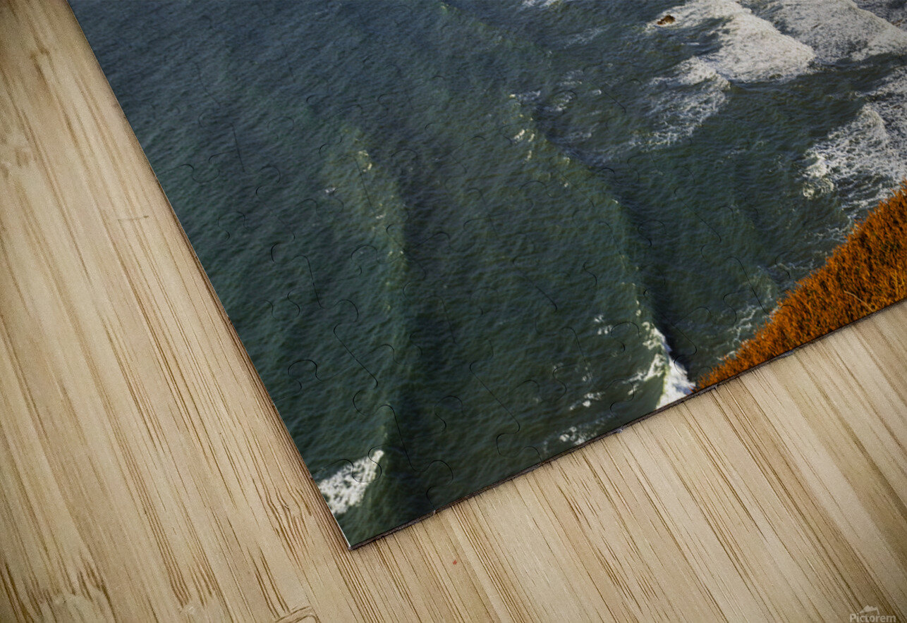 Widemouth Bay  Panorama Cornwall maggie mccall Puzzle