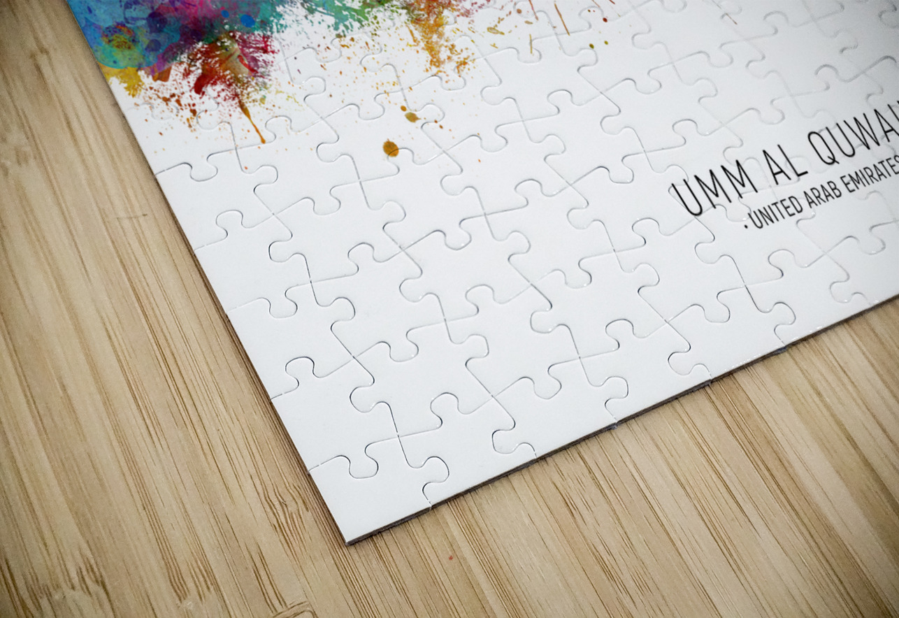 Umm Al Quwain Skyline Michael Tompsett Puzzle