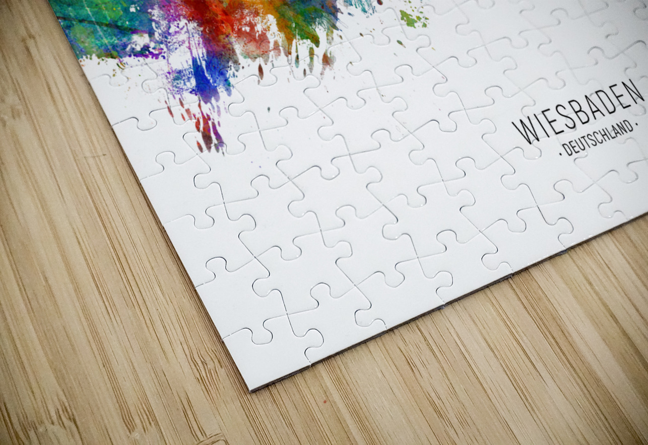 Wiesbaden Germany Skyline Michael Tompsett Puzzle