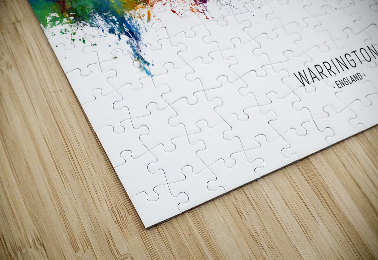 Warrington England Skyline Michael Tompsett Puzzle