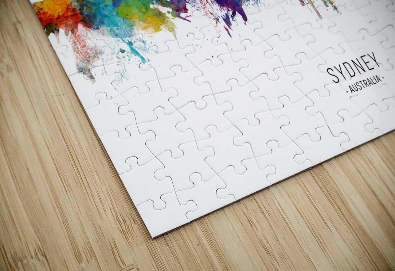 Sydney Australia Skyline Michael Tompsett Puzzle