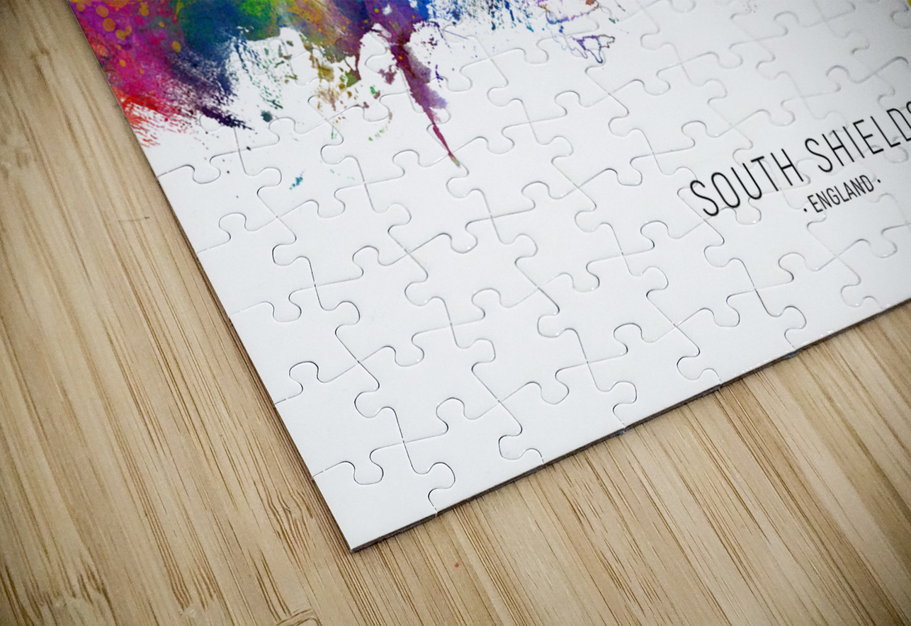 South Shields England Skyline Michael Tompsett Puzzle