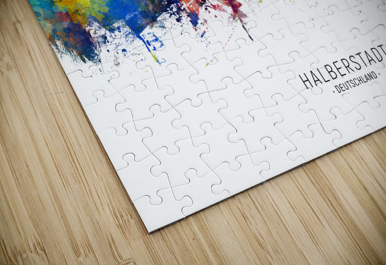 Halberstadt Germany Skyline Michael Tompsett Puzzle