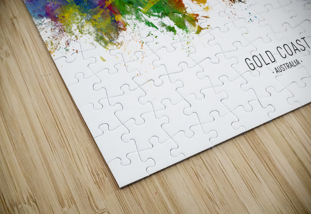 Gold Coast Australia Skyline Michael Tompsett Puzzle