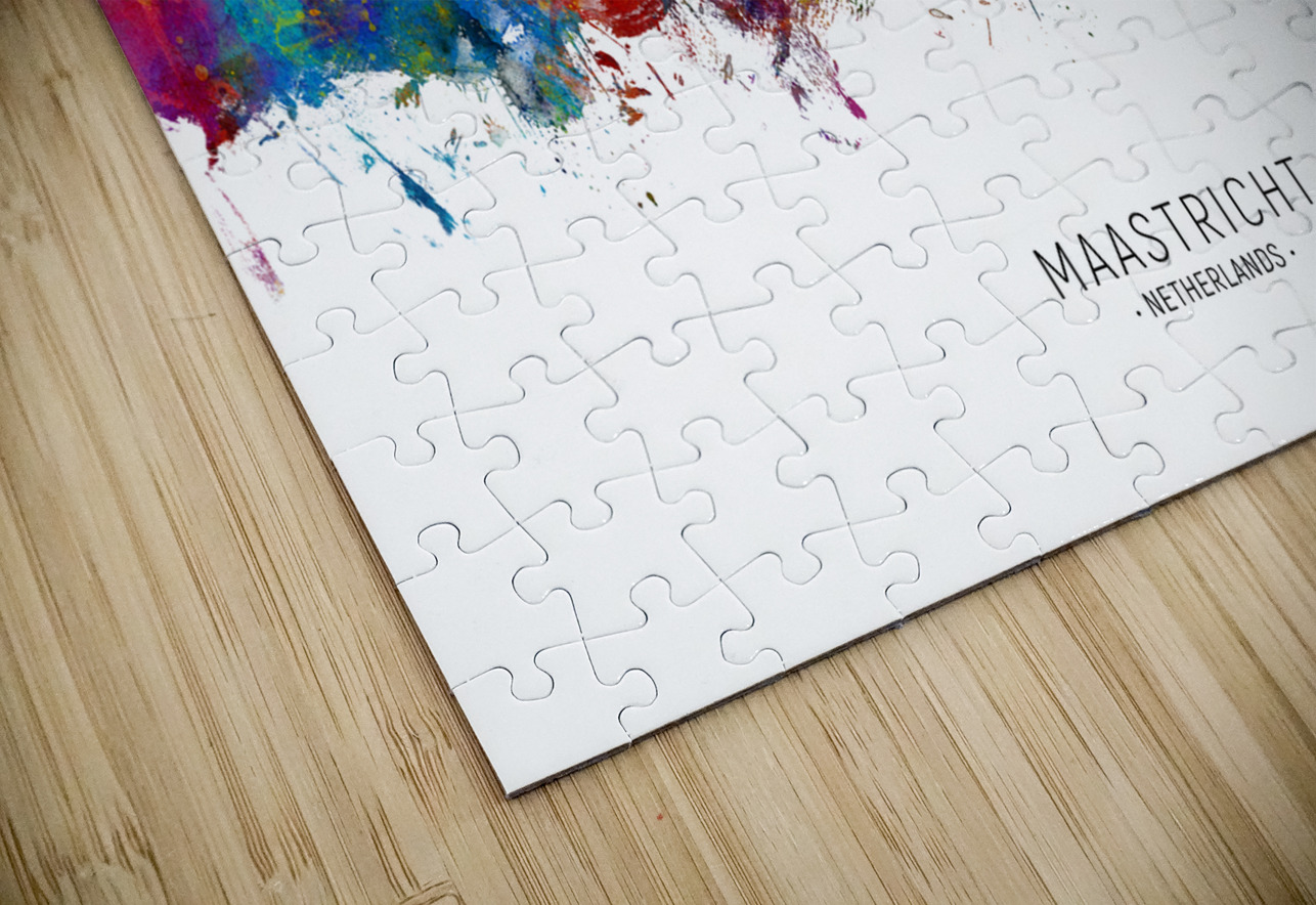 Maastricht The Netherlands Skyline Michael Tompsett Puzzle