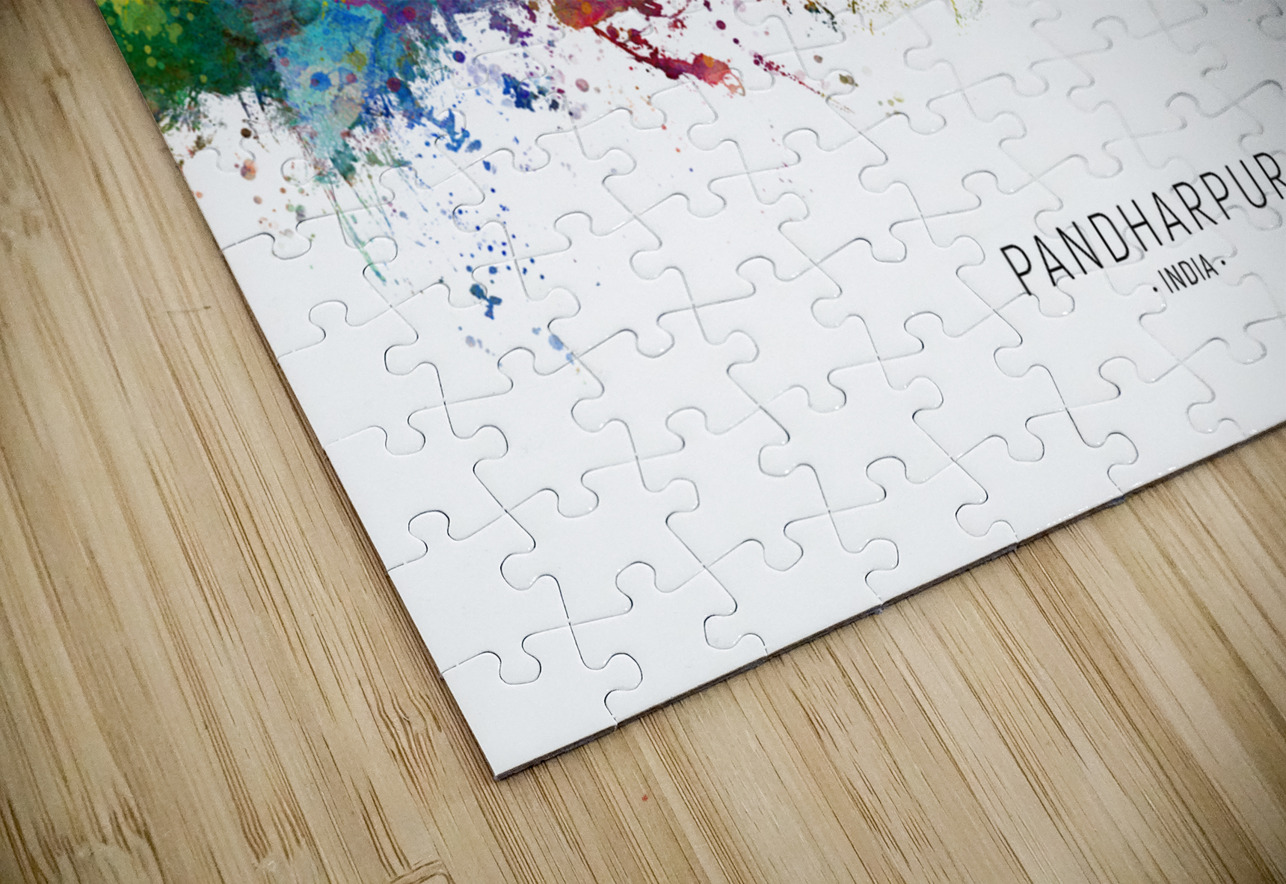 Pandharpur Skyline India Michael Tompsett Puzzle