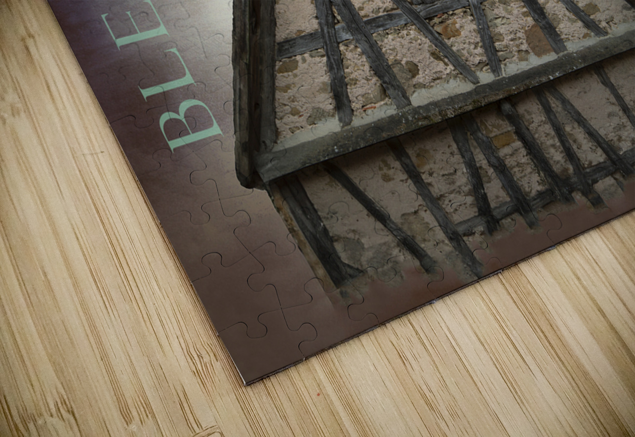 Blessed Humble Places Timbered Home Norma Brandsberg Photography Puzzle