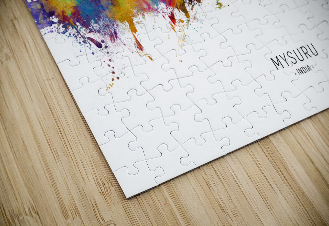 Mysuru Skyline India Michael Tompsett Puzzle