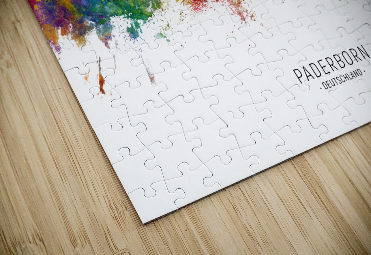 Paderborn Germany Skyline Michael Tompsett Puzzle