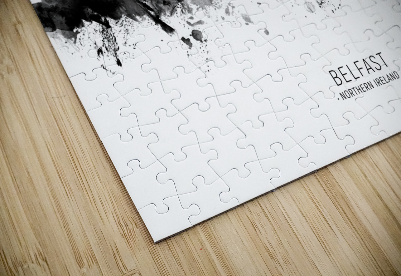 Belfast Northern Ireland Skyline Michael Tompsett Puzzle