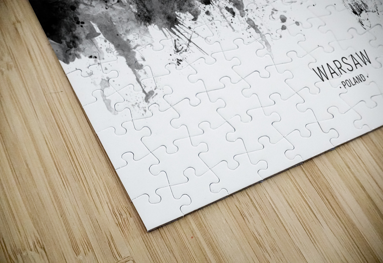 Warsaw Poland Skyline Michael Tompsett Puzzle