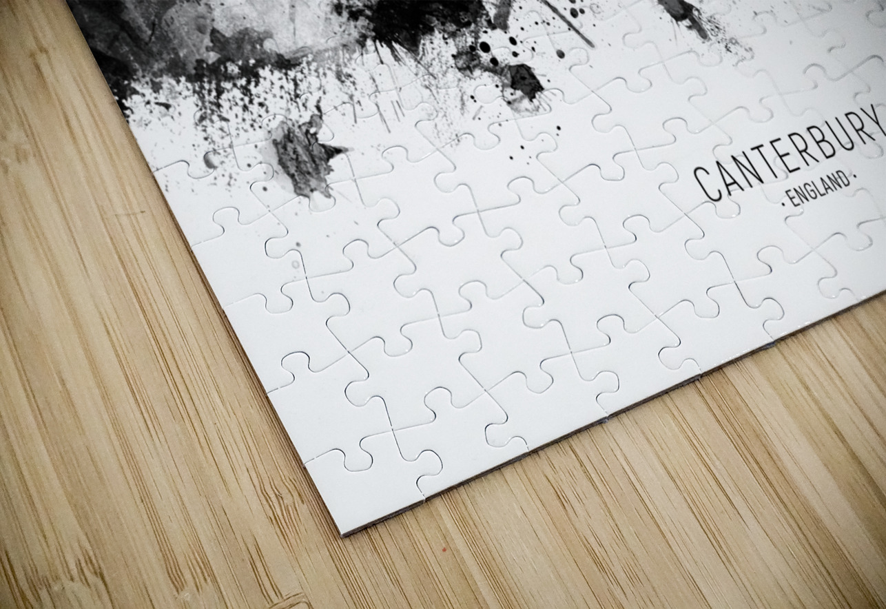 Canterbury England Skyline Michael Tompsett Puzzle