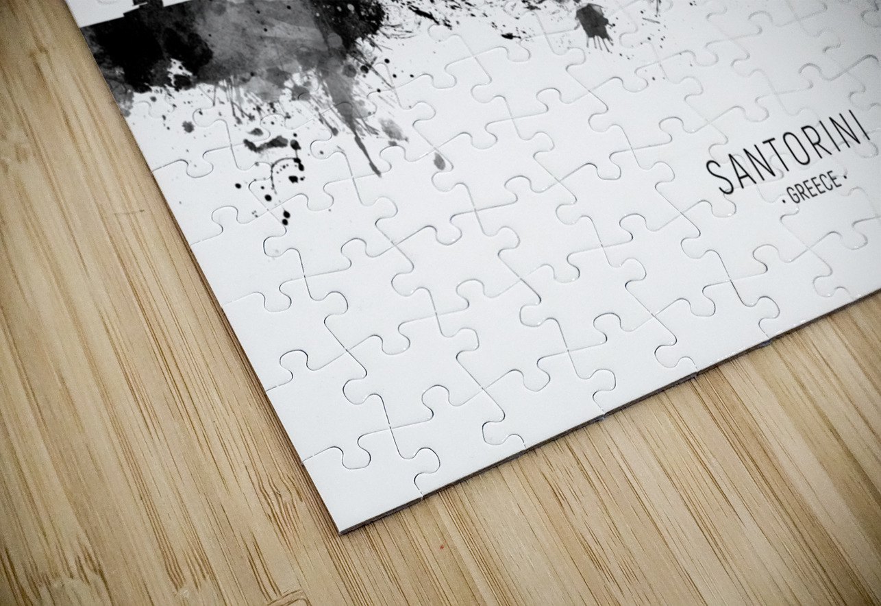 Santorini Skyline Michael Tompsett Puzzle