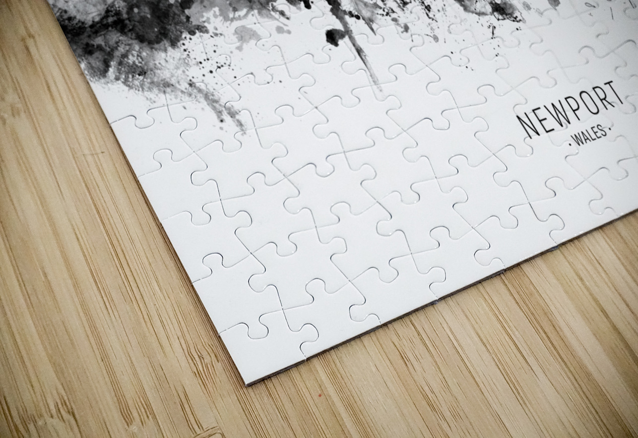 Newport Wales Skyline Michael Tompsett Puzzle