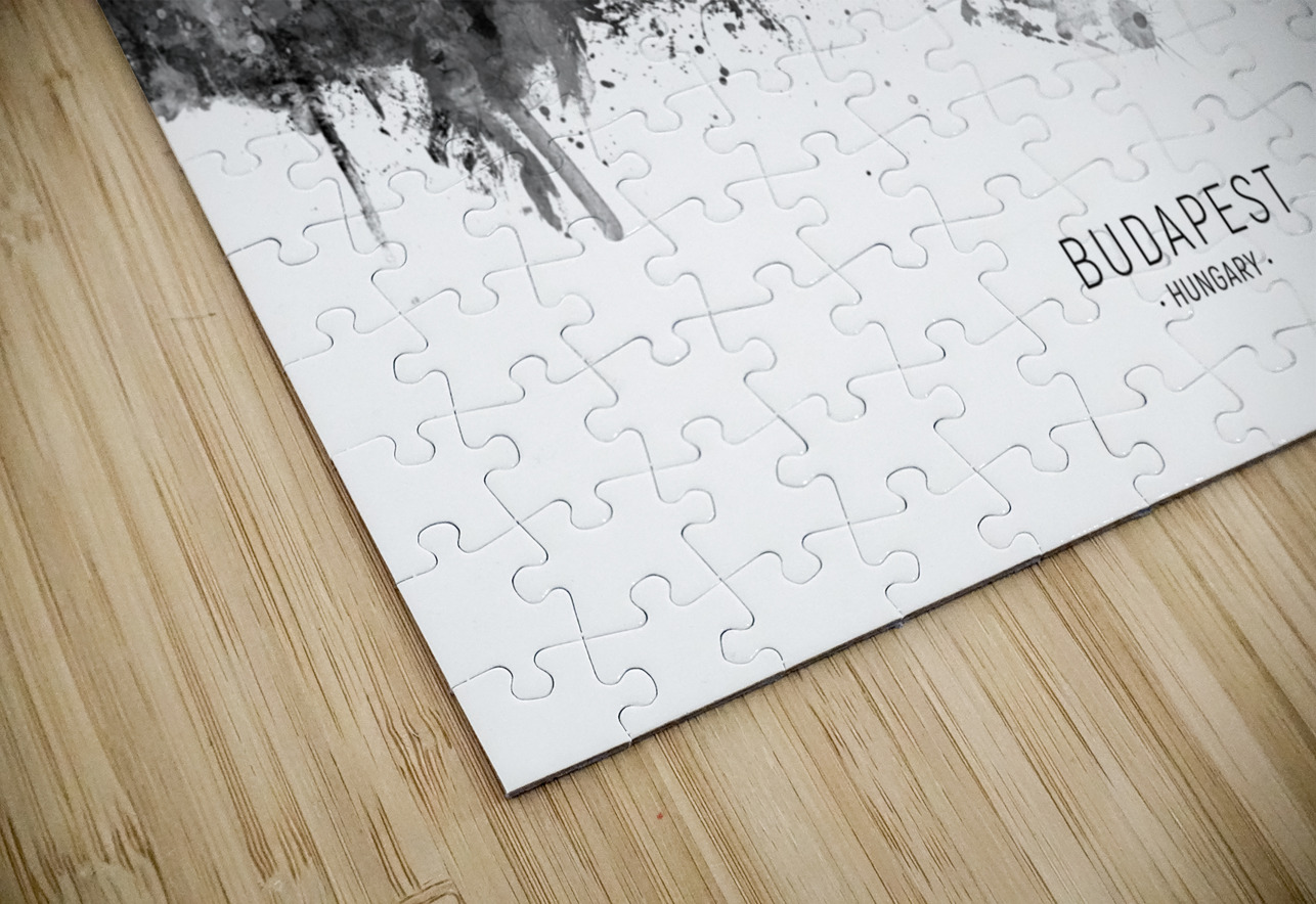 Budapest Hungary Skyline Michael Tompsett Puzzle