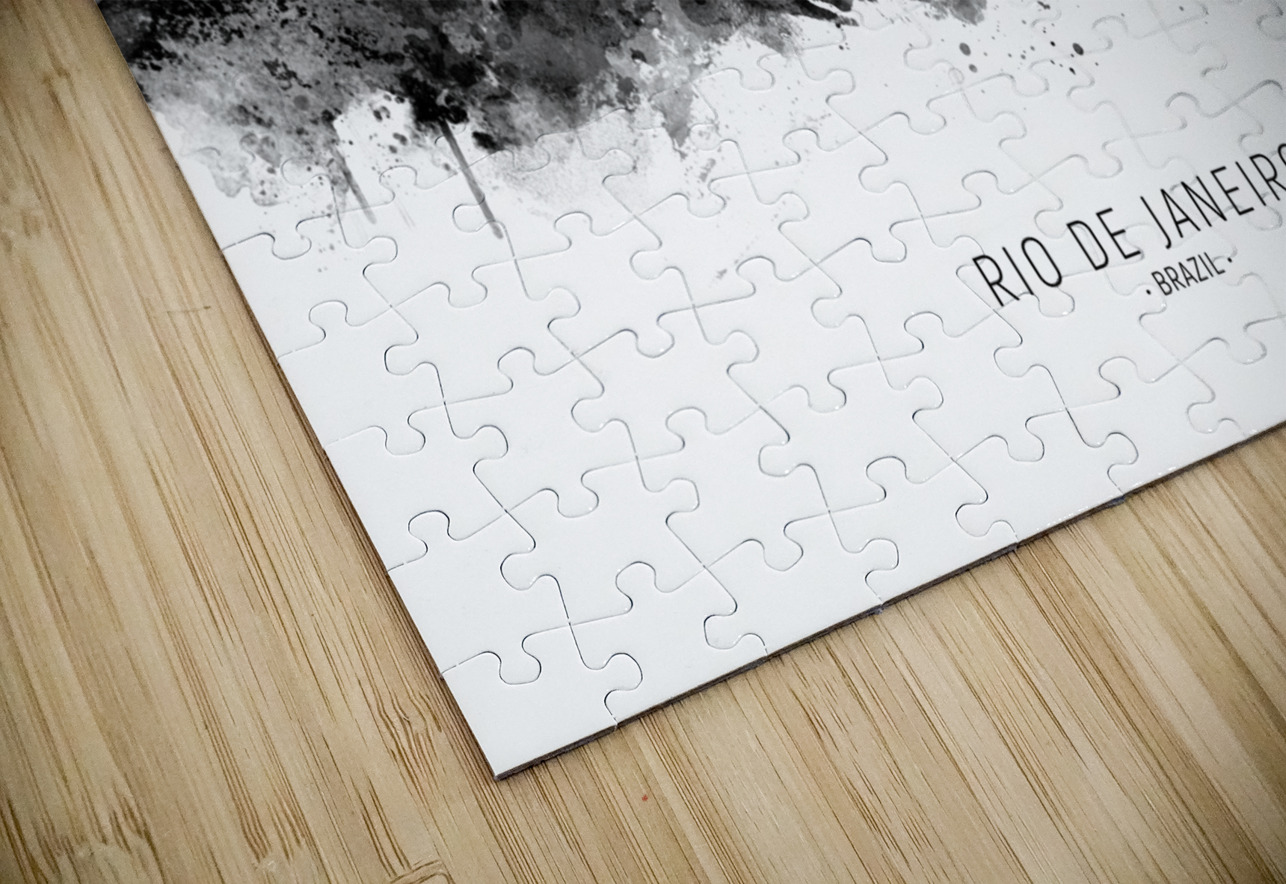 Rio de Janeiro Brazil Skyline Michael Tompsett Puzzle