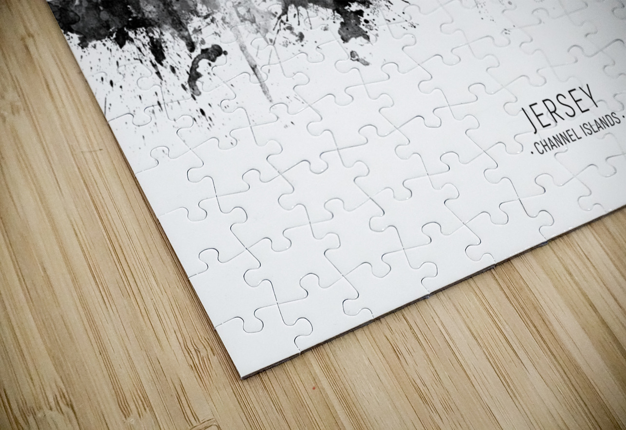 Jersey Channel Islands Skyline Michael Tompsett Puzzle