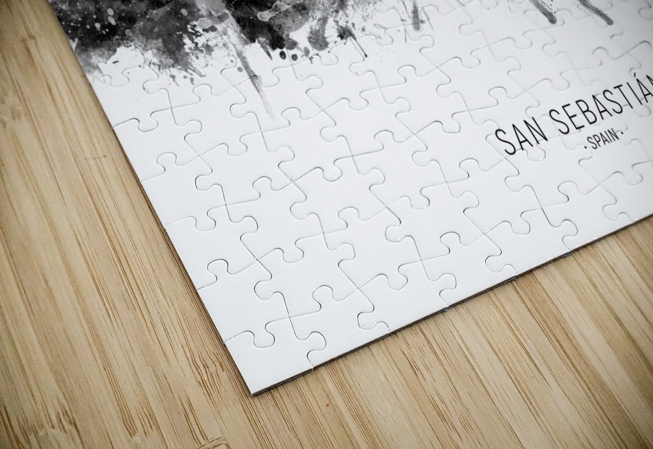 San Sebastian Spain Skyline Michael Tompsett Puzzle