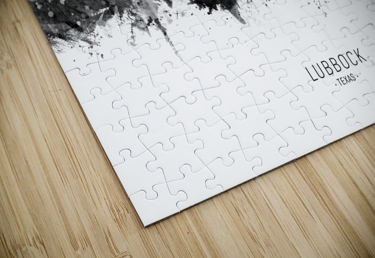 Lubbock Texas Skyline Michael Tompsett Puzzle