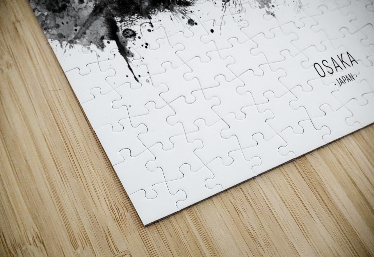 Osaka Japan Skyline Michael Tompsett Puzzle