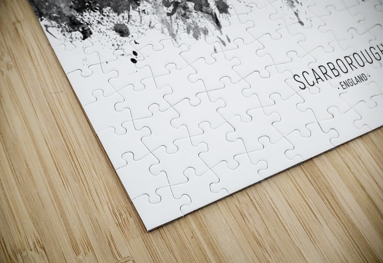 Scarborough England Skyline Michael Tompsett Puzzle