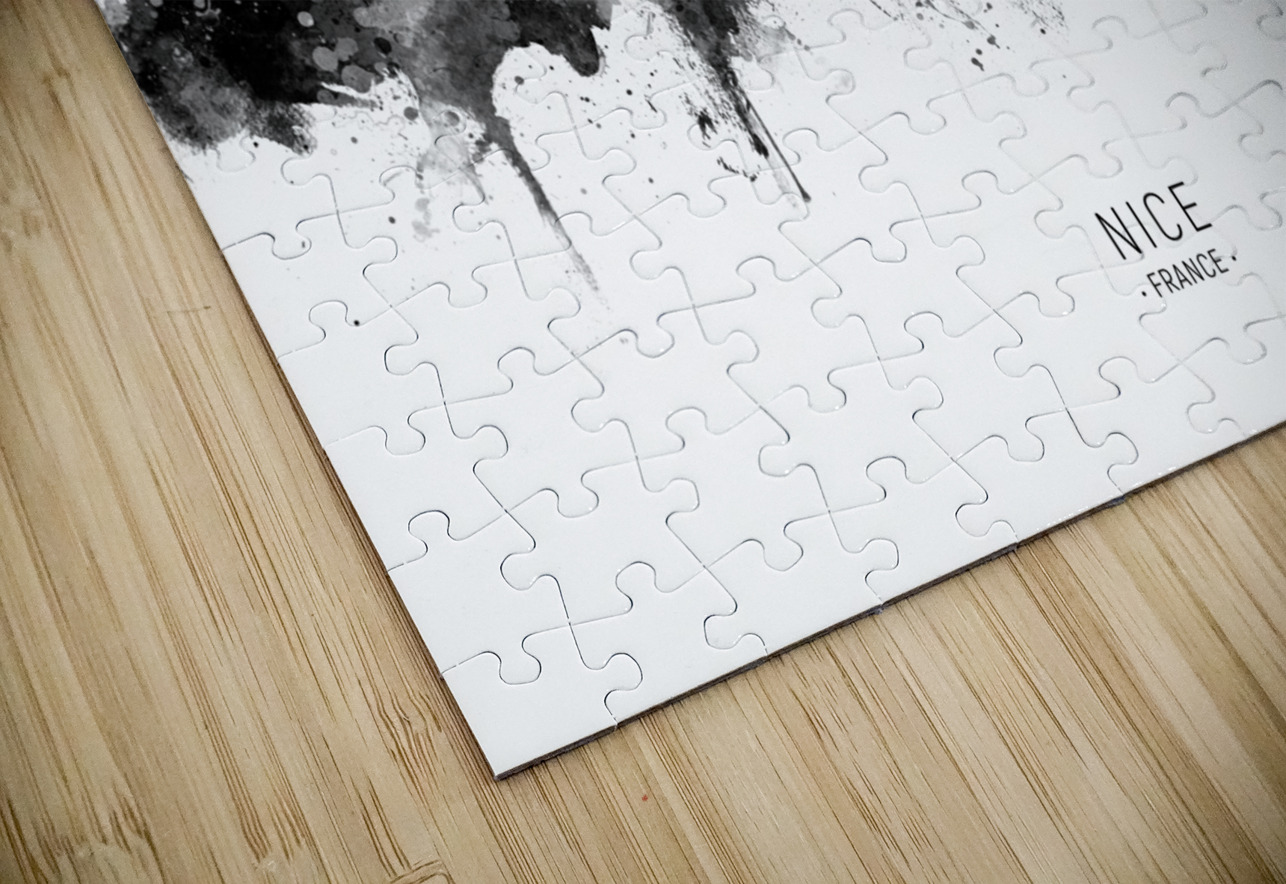 Nice France Skyline Michael Tompsett Puzzle