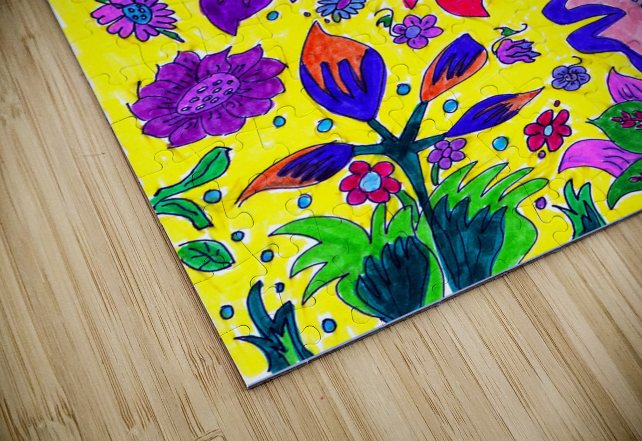 Abstract Floral Nature Design Catriona Roberts Nature Photography and Designs Puzzle