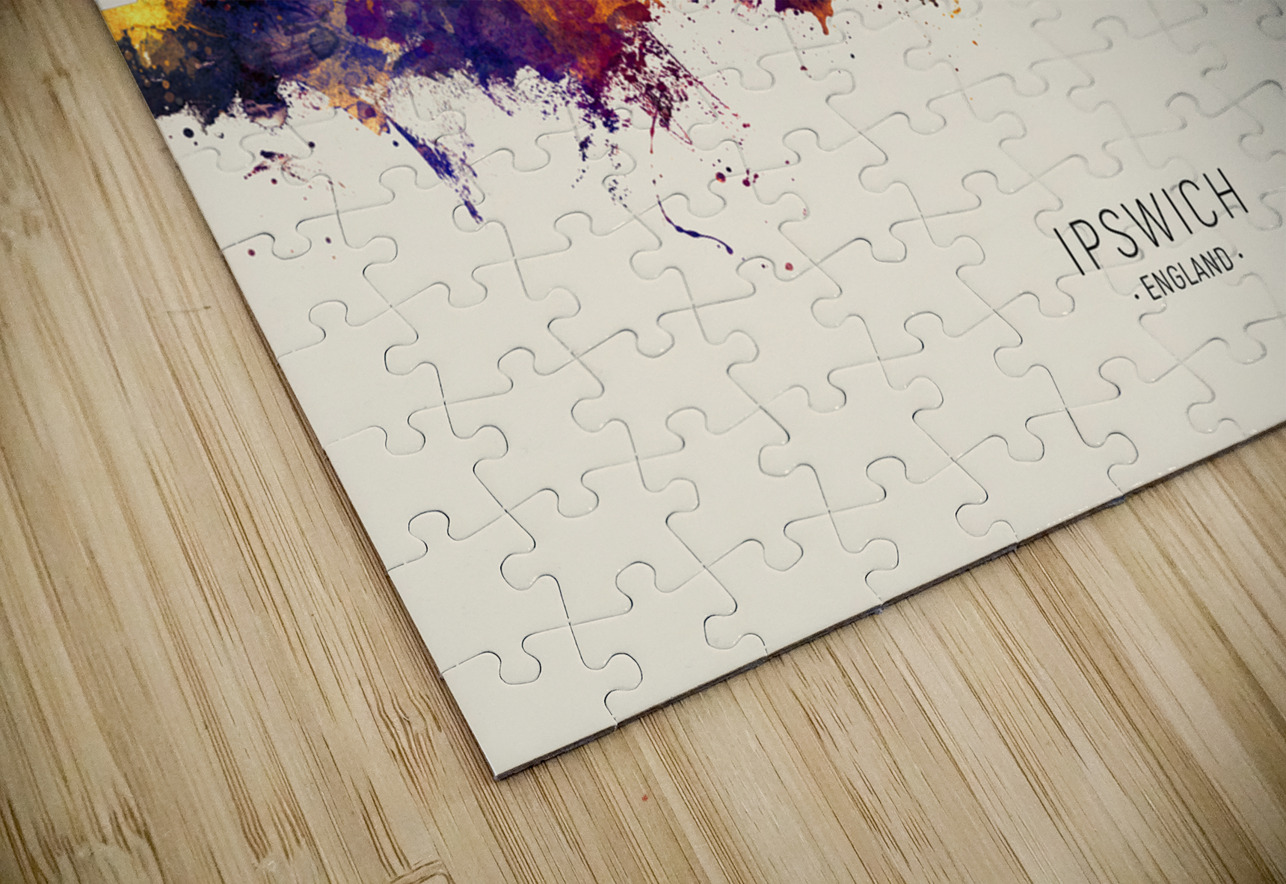 Ipswich England Skyline Michael Tompsett Puzzle