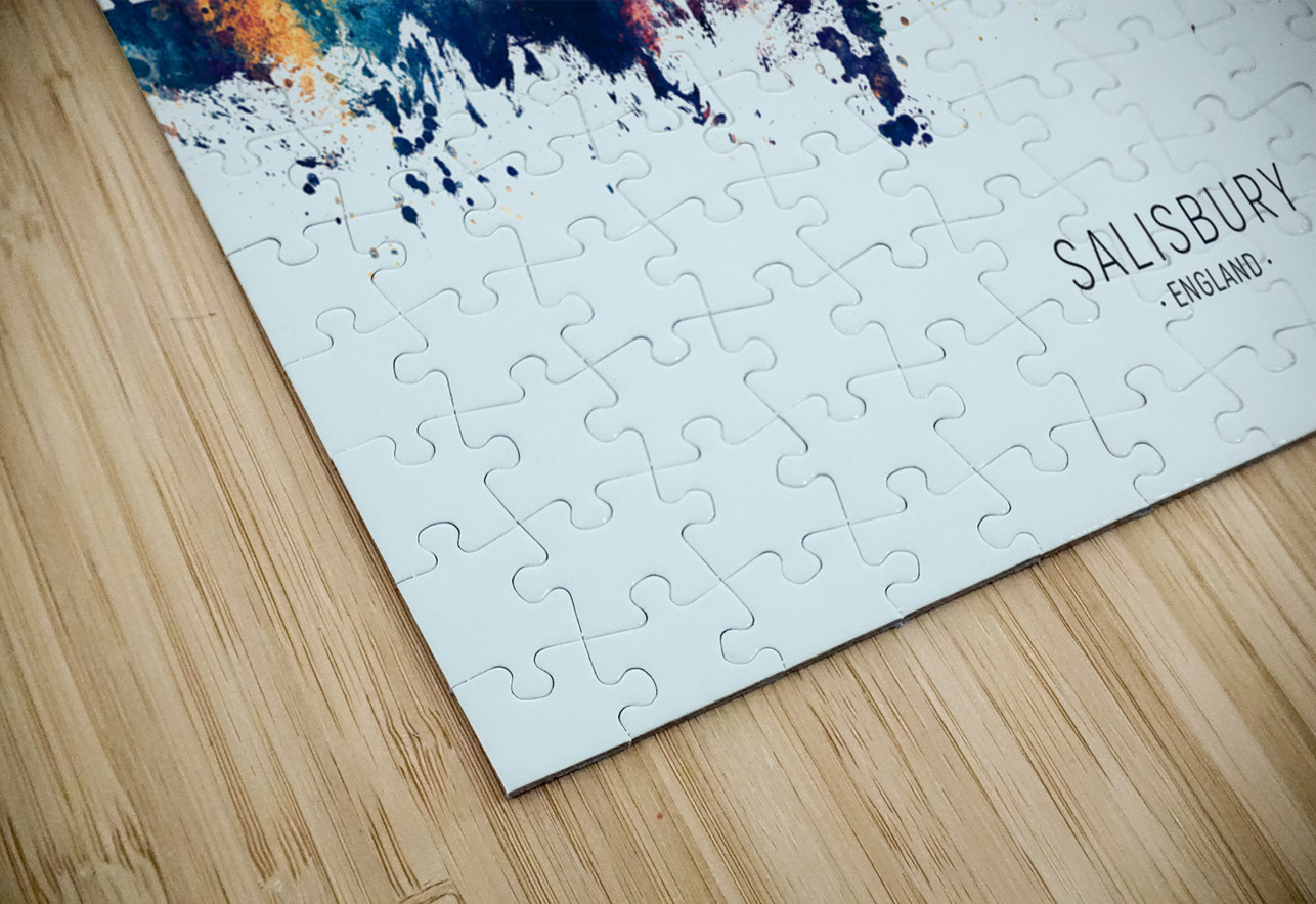 Salisbury England Skyline Michael Tompsett Puzzle