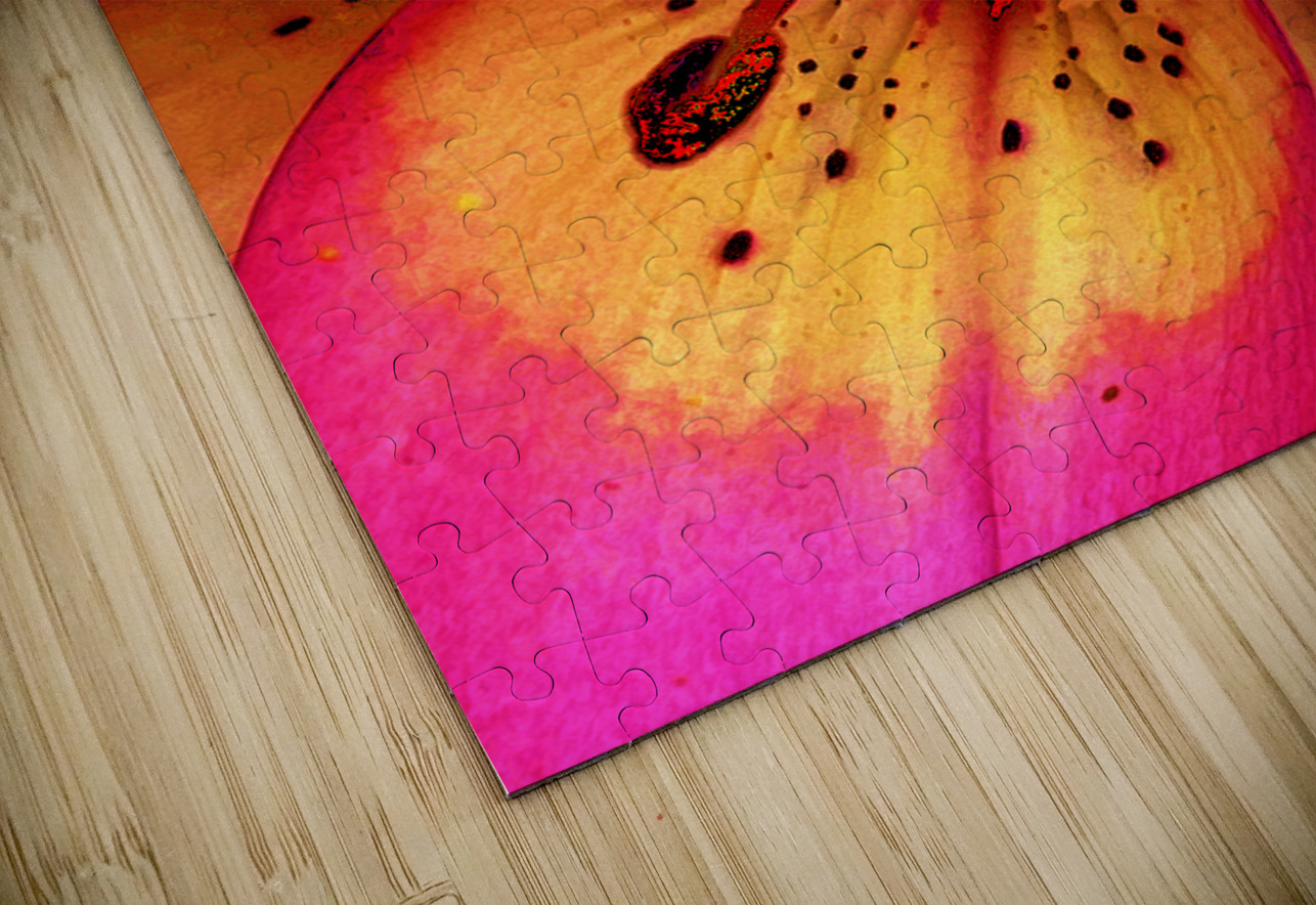 Abstract Close Up Lily Flower Catriona Roberts Nature Photography and Designs Puzzle