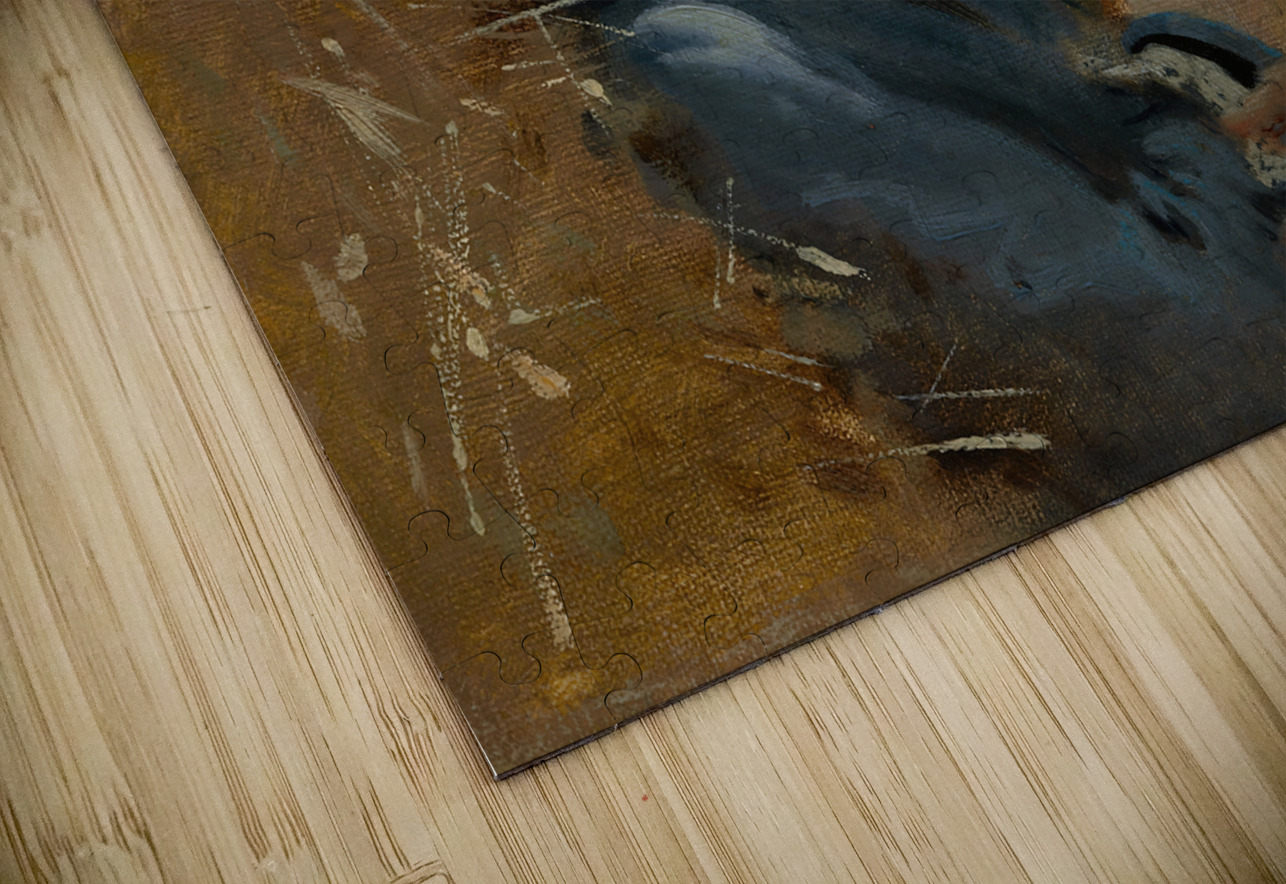 Resting C. 1875 John Singer Sargent American 1856 Row One Brand Puzzle