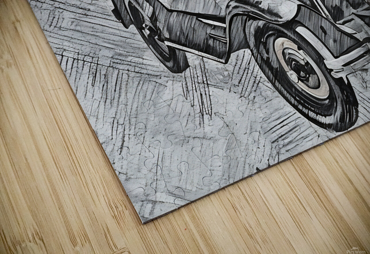 car sketch real 2408234 Forgotten Art Puzzle