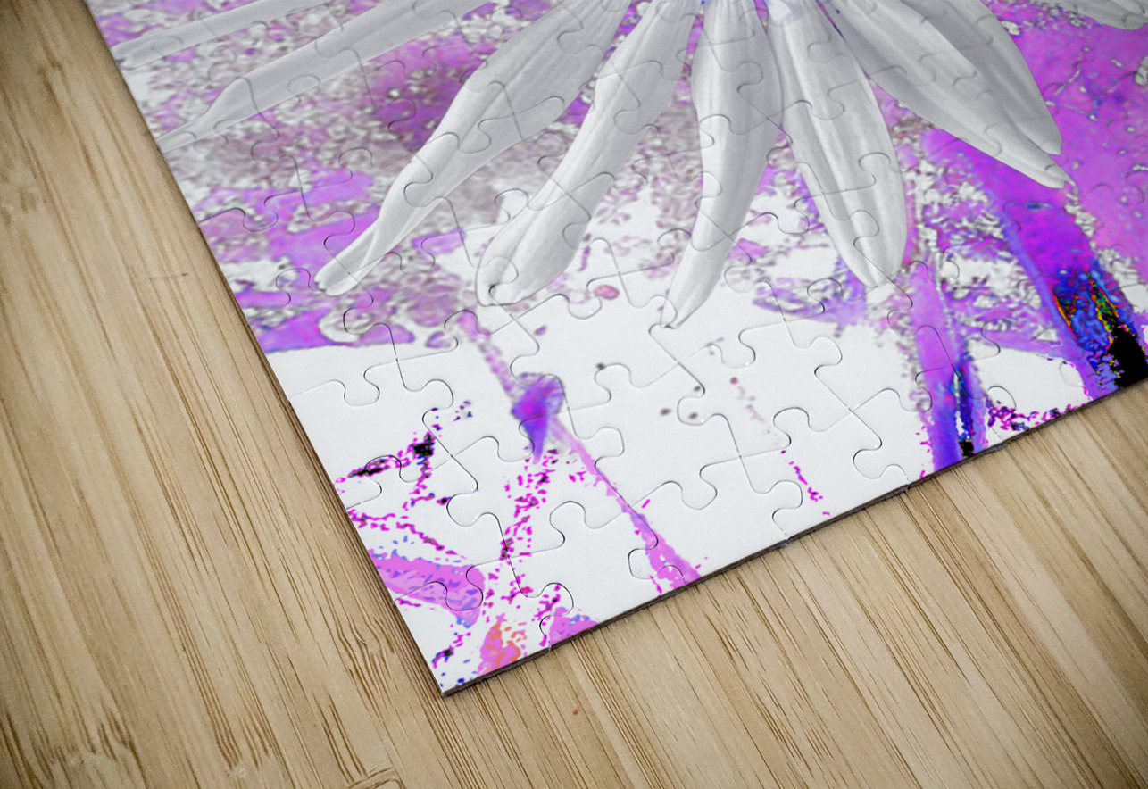 Cool Vivid Abstract Daisy Catriona Roberts Nature Photography and Designs Puzzle