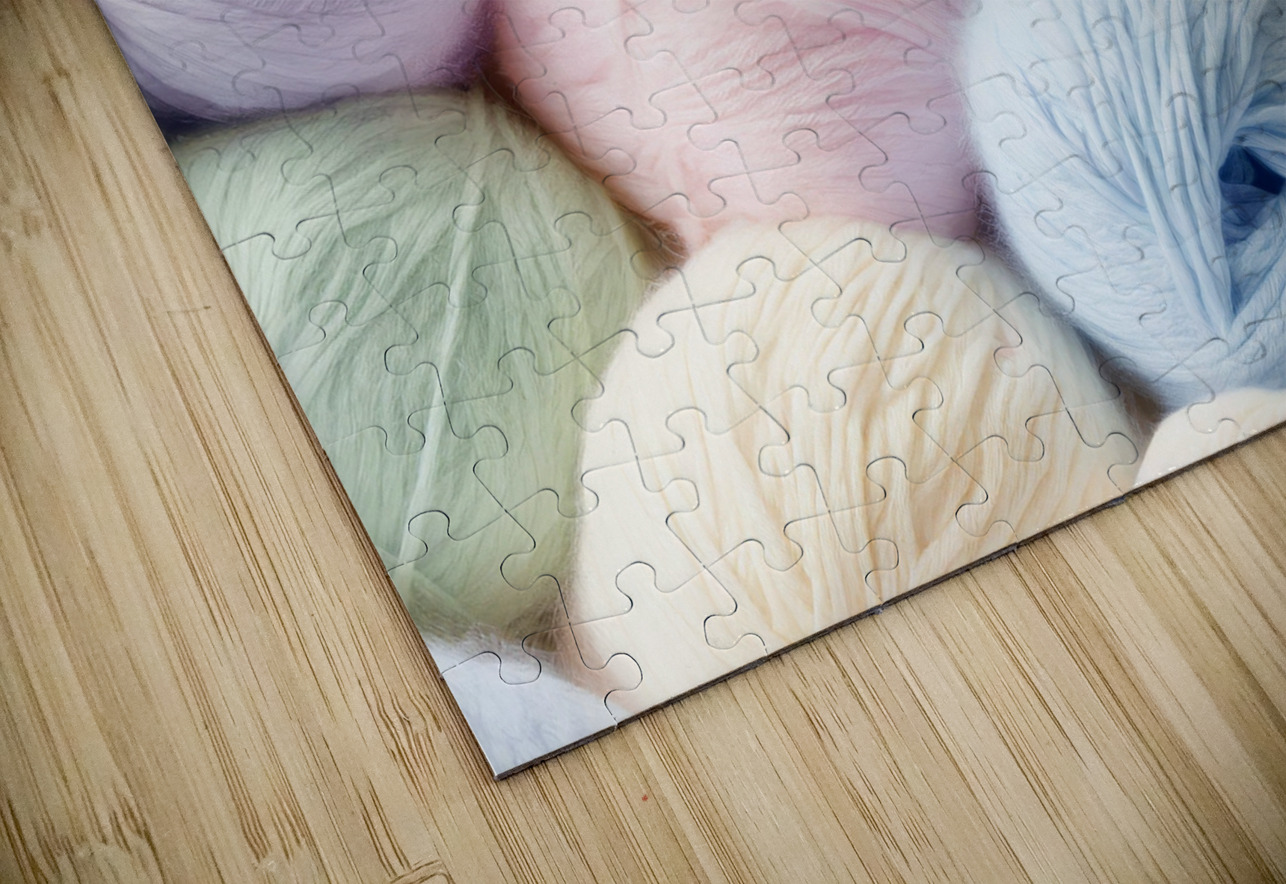 Kitten in Balls of Soft Angora  Thea Menagh Puzzle