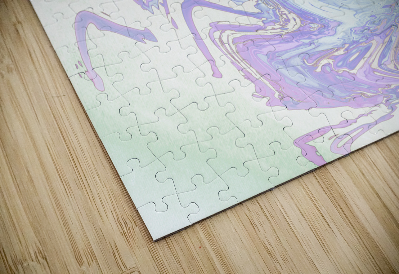 Abstract Pastel Daisy Swirl Catriona Roberts Nature Photography and Designs Puzzle