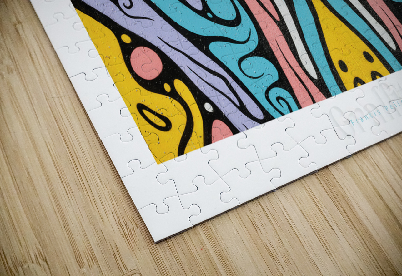 GRAFFITI 2 Francis Pelletier Puzzle
