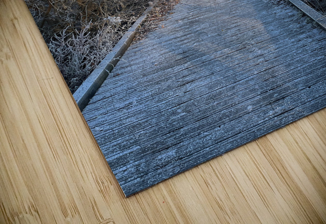 Frosty Nature Path Through the Scottish Highlands Catriona Roberts Nature Photography and Designs Puzzle