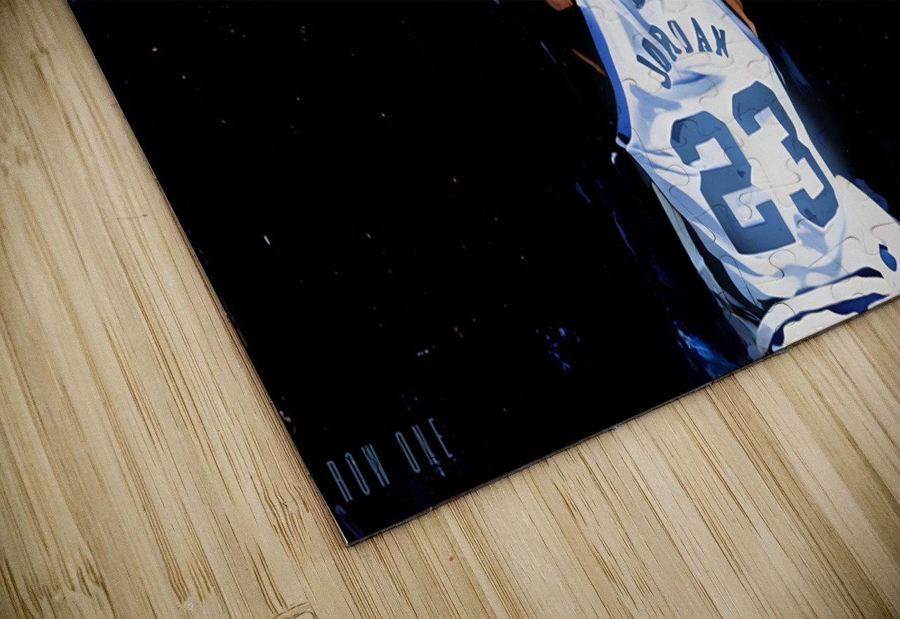 1984 Michael Jordan UNC Dunk Row One Brand Puzzle