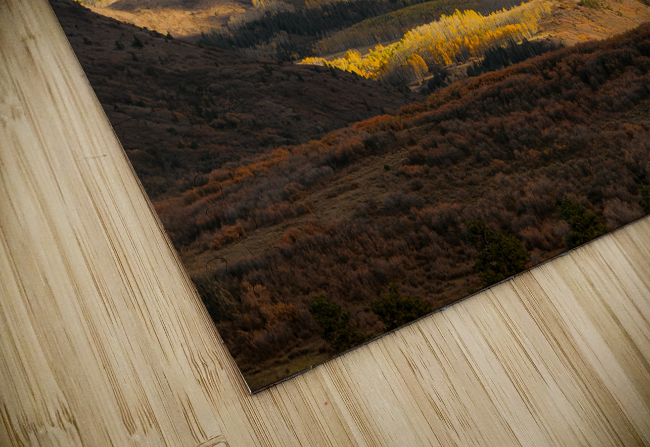 Colorado Dallas Divide Sunset Splendor Norma Brandsberg Photography Puzzle