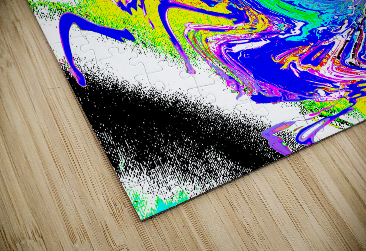 Abstract Swirling Chaotic Colours Catriona Roberts Nature Photography and Designs Puzzle